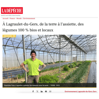 Des légumes 100 % bios et locaux